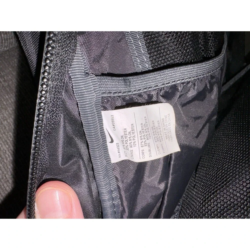 Nike Cheyenne Vapor Running Backpack Aerospan Black Rain Cover Hiking Camping